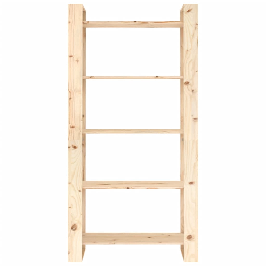 Bücherregal/Raumteiler 80 x 35 x 160 cm Massivholz