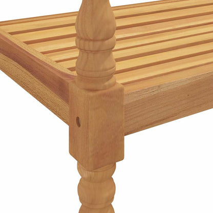 Batavia-Sitzbank 150 cm Massivholz Teak