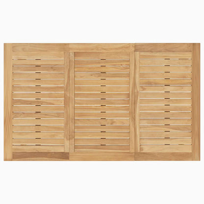 Batavia-Tisch 150x90x75 cm Massivholz Teak