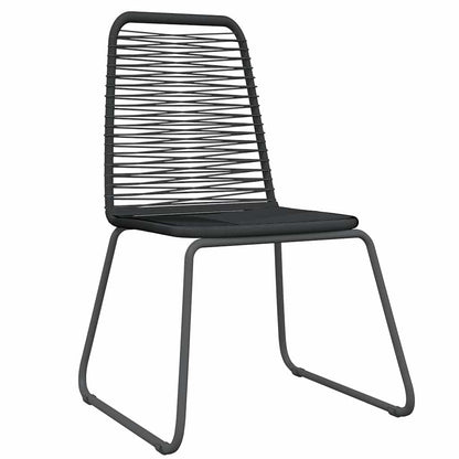 3-tlg. Garten-Essgruppe Schwarz