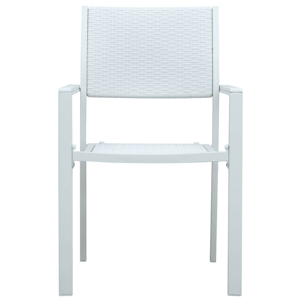 5-tlg. Garten-Essgruppe Weiß