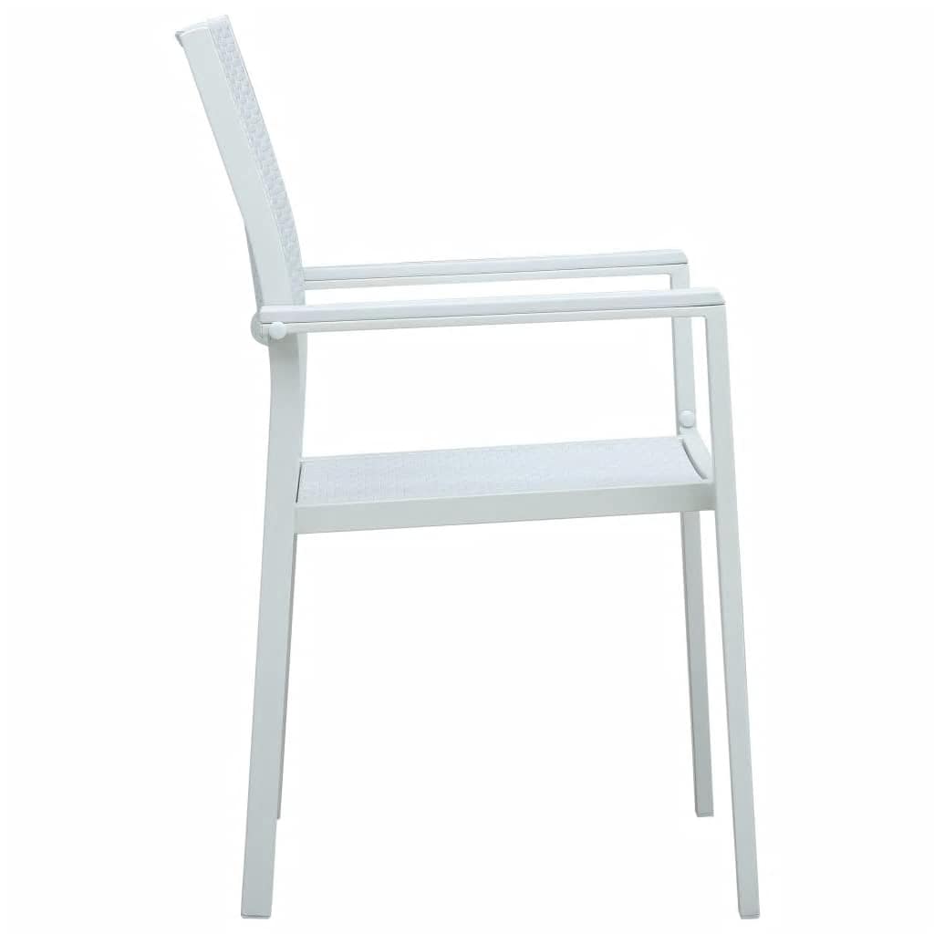 5-tlg. Garten-Essgruppe Weiß