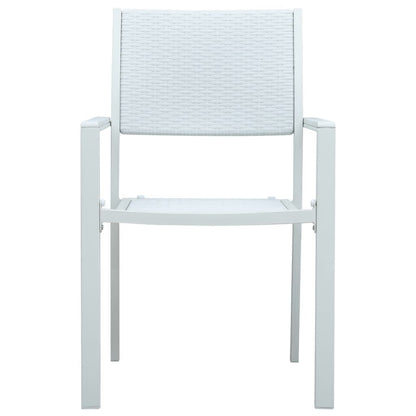 5-tlg. Garten-Essgruppe Weiß