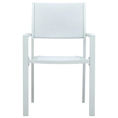 5-tlg. Garten-Essgruppe Weiß