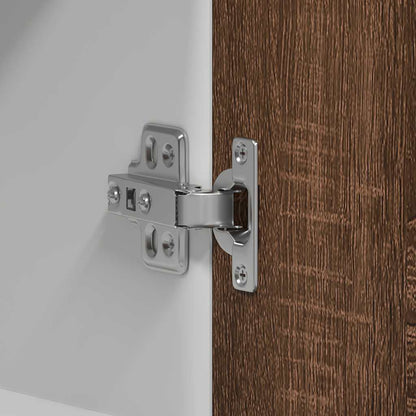 Hängeschrank Lyon Braun Eichen-Optik 60x31x60 cm Holzwerkstoff