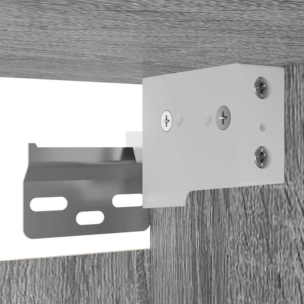 TV-Wandschränke 4 Stk. Grau Sonoma 30,5x30x30 cm