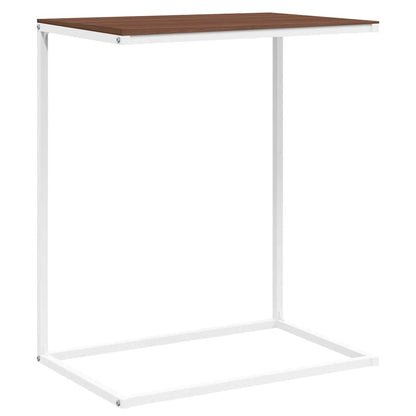 Beistelltisch Weiß 55x35x66 cm Holzwerkstoff