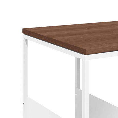 Beistelltisch Weiß 55x36x59,5 cm Holzwerkstoff