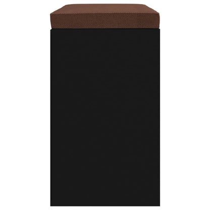 Schuhbank Schwarz 103x30x48 cm Holzwerkstoff