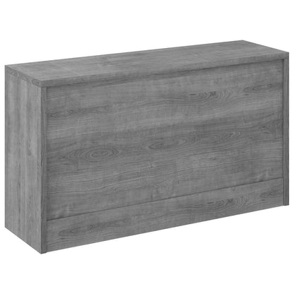 Schuhbank Grau Sonoma 80x24x45 cm Holzwerkstoff