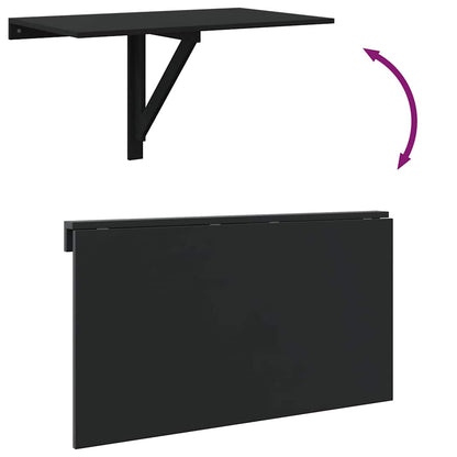 Wand-Klapptisch Schwarz 100x60x56 cm Holzwerkstoff