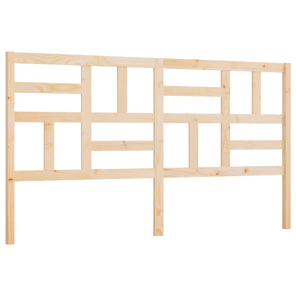 Kopfteil 206x4x104 cm Massivholz Kiefer