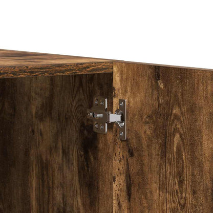 Kleiderschrank Räuchereiche 90x52x200 cm Holzwerkstoff