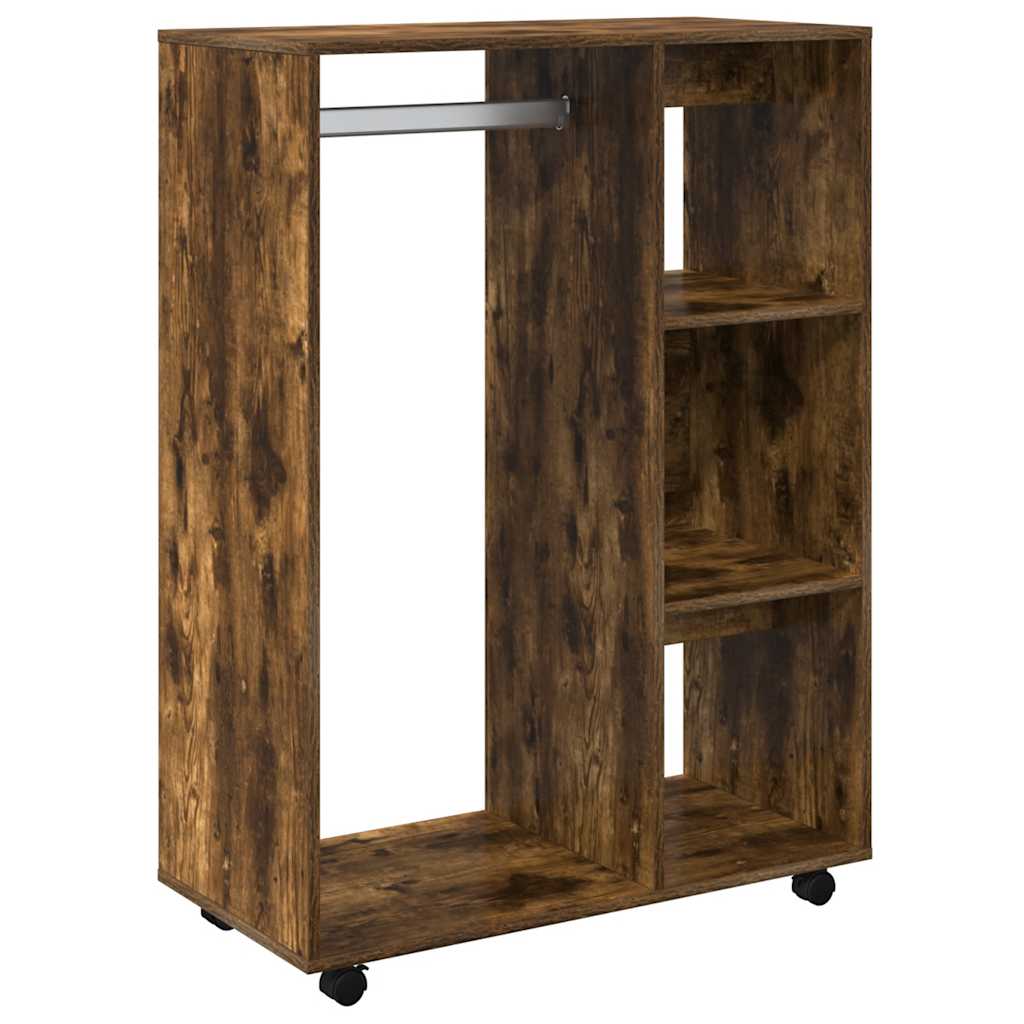 Kleiderschrank Räuchereiche 80x40x110 cm Holzwerkstoff