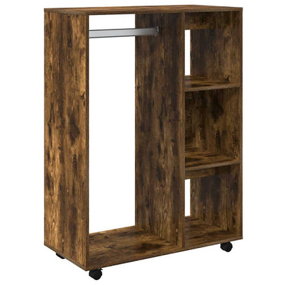 Kleiderschrank Räuchereiche 80x40x110 cm Holzwerkstoff