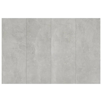 Kopfteil Betongrau 120x1,5x80 cm Holzwerkstoff