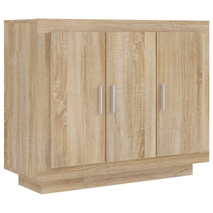 Sideboard Sonoma-Eiche 92x35x75 cm Holzwerkstoff