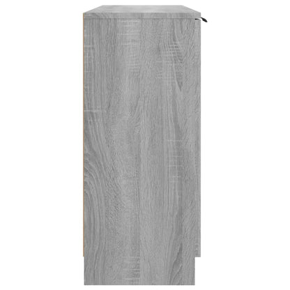 Sideboard Grau Sonoma 90,5x30x70 cm Holzwerkstoff