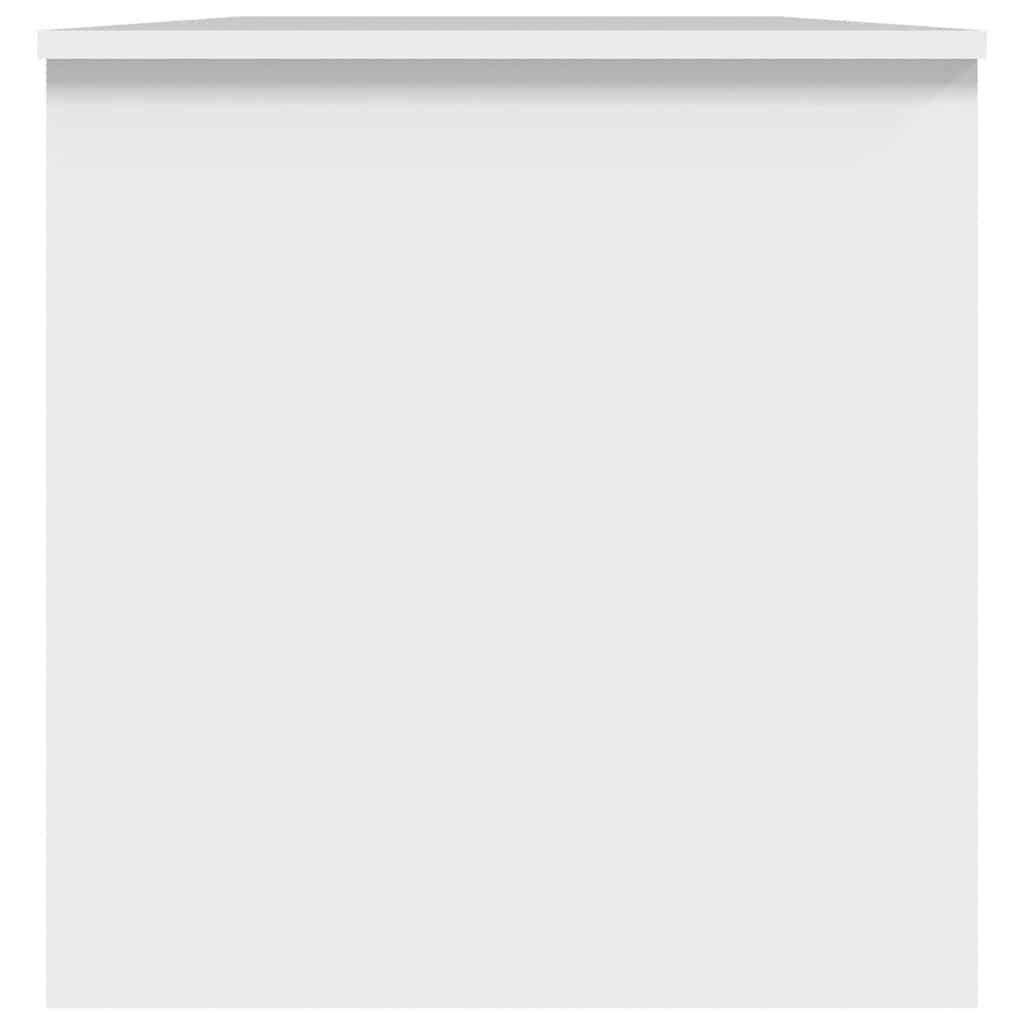 Couchtisch Weiß 102x50x52,5 cm Holzwerkstoff