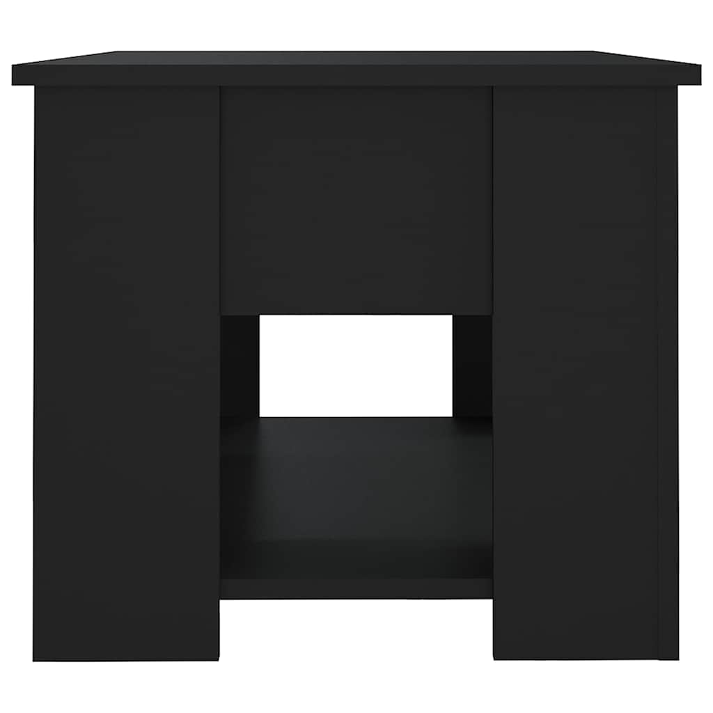 Couchtisch Schwarz 79x49x41 cm Holzwerkstoff