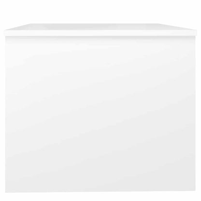 Couchtisch Weiß 80x50x42,5 cm Holzwerkstoff