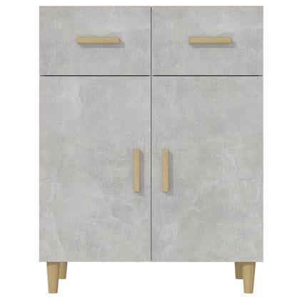 Sideboard Betongrau 69,5x34x89 cm Holzwerkstoff