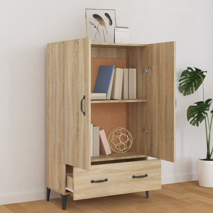 Highboard Sonoma-Eiche 70x31x115 cm Holzwerkstoff
