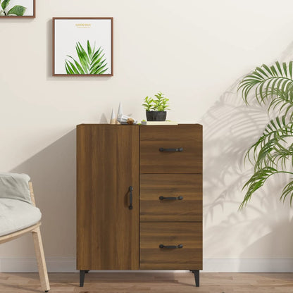 Sideboard Braun Eichen-Optik 69,5x34x90 cm Holzwerkstoff