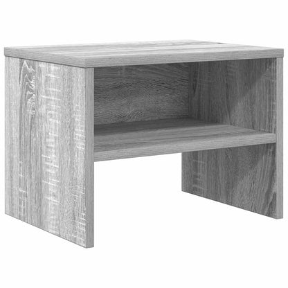 Nachttisch Grau Sonoma 40x30x30 cm Holzwerkstoff