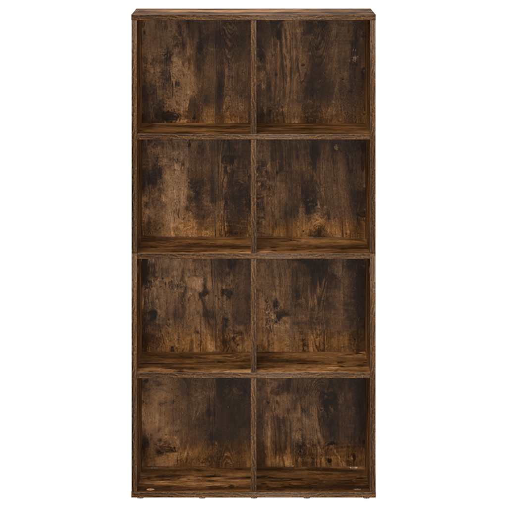 Bücherregal/Sideboard Räuchereiche 66×30×130 cm Holzwerkstoff