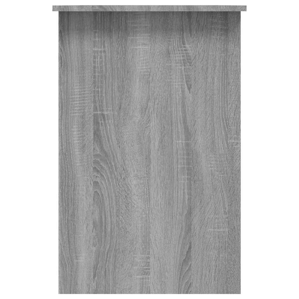 Schreibtisch Grau Sonoma 100x50x76 cm Holzwerkstoff