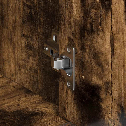 Sideboard Räuchereiche 88x30x70 cm Holzwerkstoff