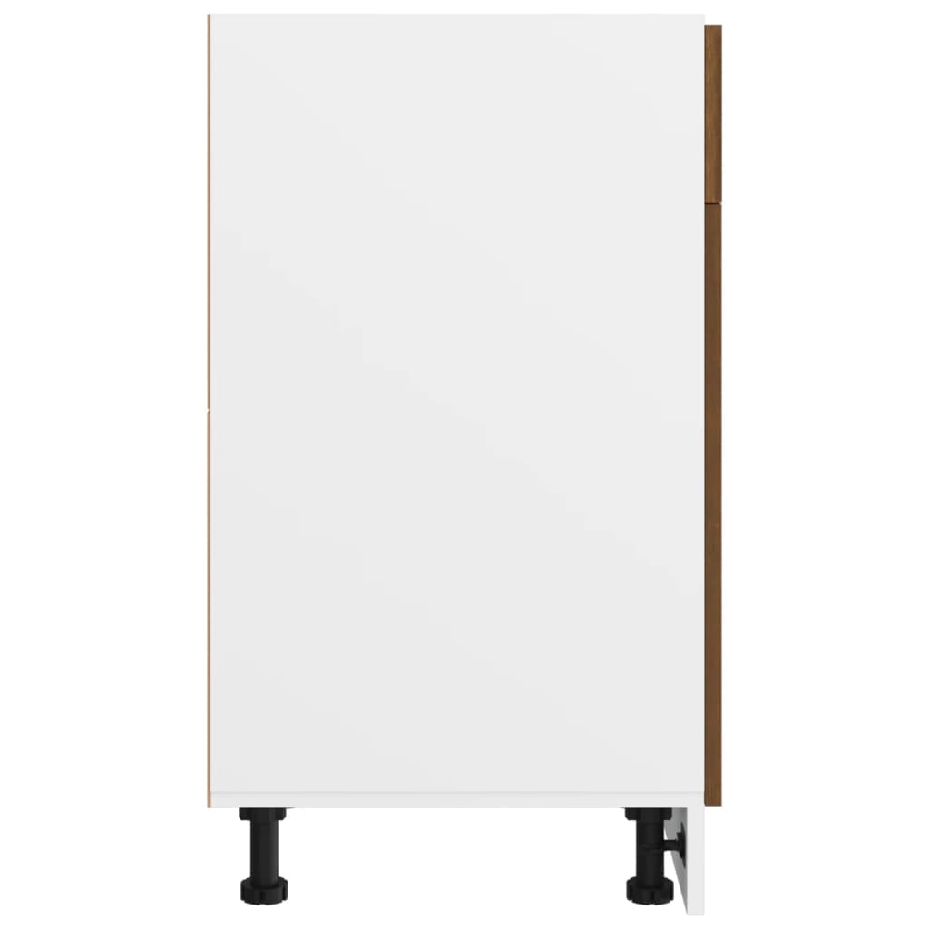 Unterschrank mit Schublade Lyon Braun Eichen-Optik 40x46x81,5 cm