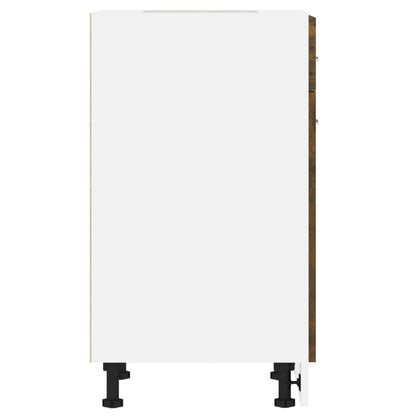 Unterschrank mit Schublade Lyon Räuchereiche 50x46x81,5 cm