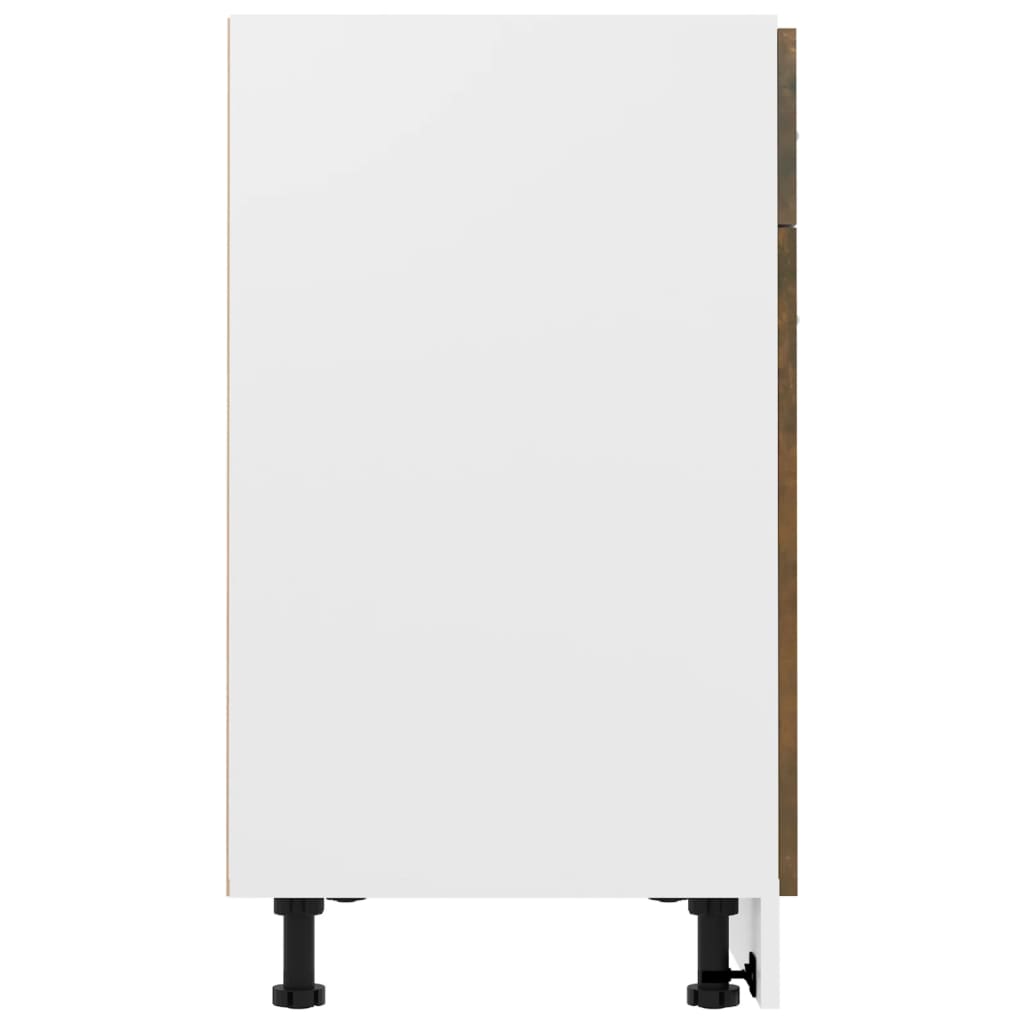 Unterschrank mit Schublade Lyon Räuchereiche 80x46x81,5 cm