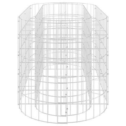Gabionen-Hochbeet Verzinktes Eisen 120x50x50 cm