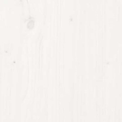 Massivholzbett Weiß 120x190 cm