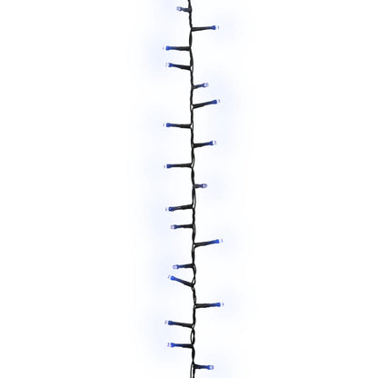 LED-Lichterkette mit 1000 LEDs Blau 25 m PVC