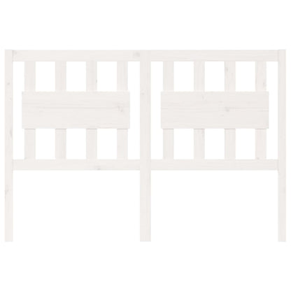 Kopfteil Weiß 140,5x4x100 cm Massivholz Kiefer