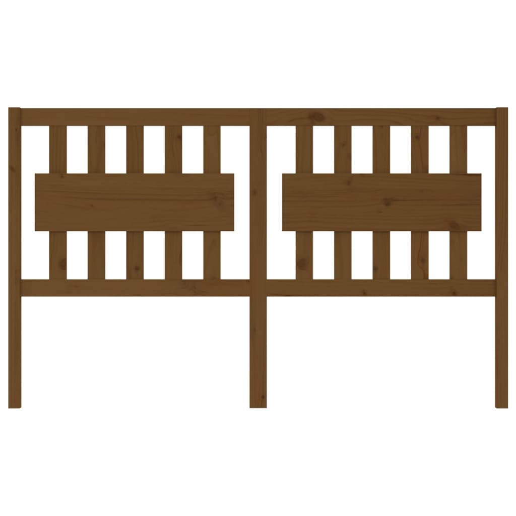 Kopfteil Honigbraun 155,5x4x100 cm Massivholz Kiefer