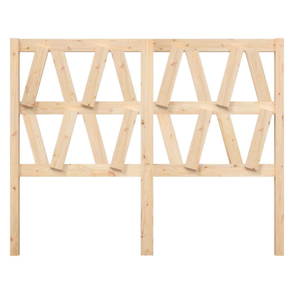 Kopfteil 146x4x100 cm Massivholz Kiefer