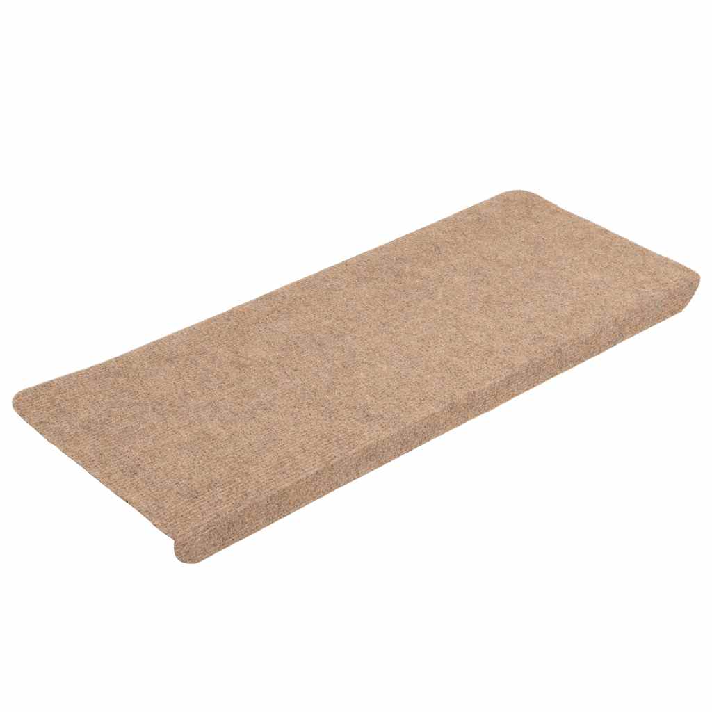 Stufenmatten Selbstklebend 15 Stk. 65x24,5x3,5 cm Beige