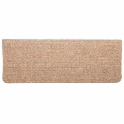 Stufenmatten Selbstklebend 15 Stk. 65x24,5x3,5 cm Beige