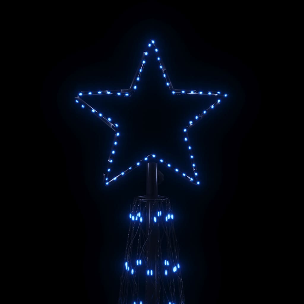 LED-Weihnachtsbaum Kegelform Blau 3000 LEDs 230x800 cm