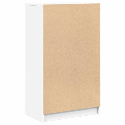 Schuhschrank Weiß 59x35x100,5 cm Holzwerkstoff
