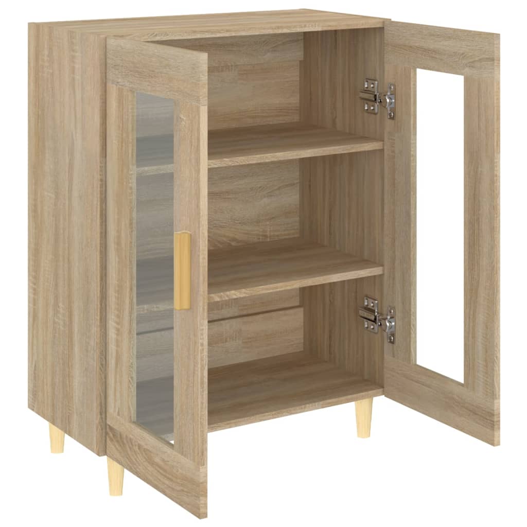 Sideboard Sonoma-Eiche 69,5x34x90 cm Holzwerkstoff