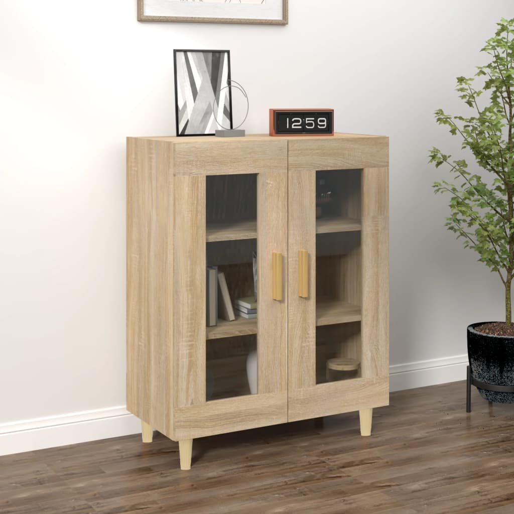 Sideboard Sonoma-Eiche 69,5x34x90 cm Holzwerkstoff
