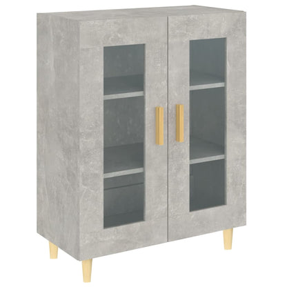 Sideboard Betongrau 69,5x34x90 cm Holzwerkstoff