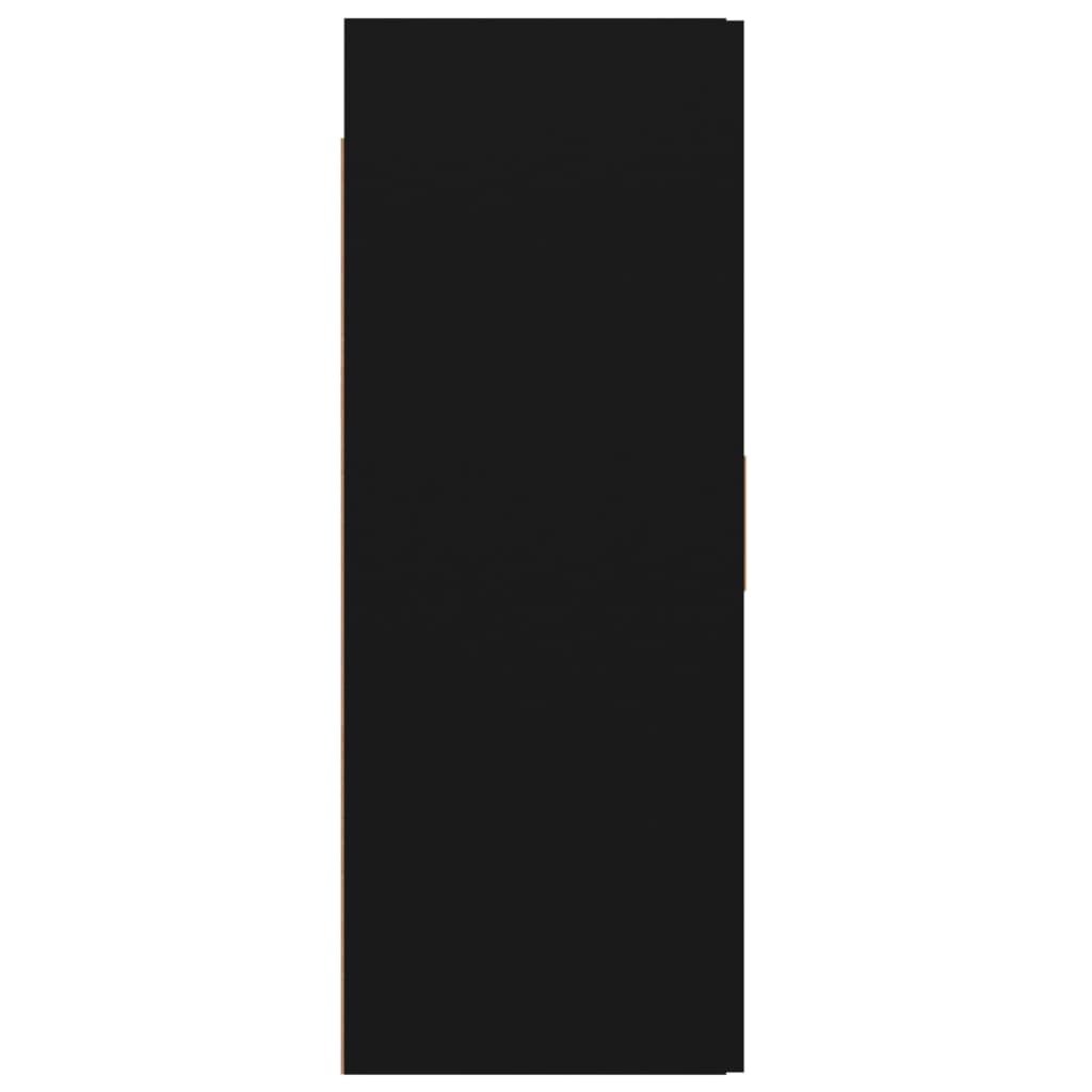 Hängeschrank Schwarz 69,5x34x90 cm