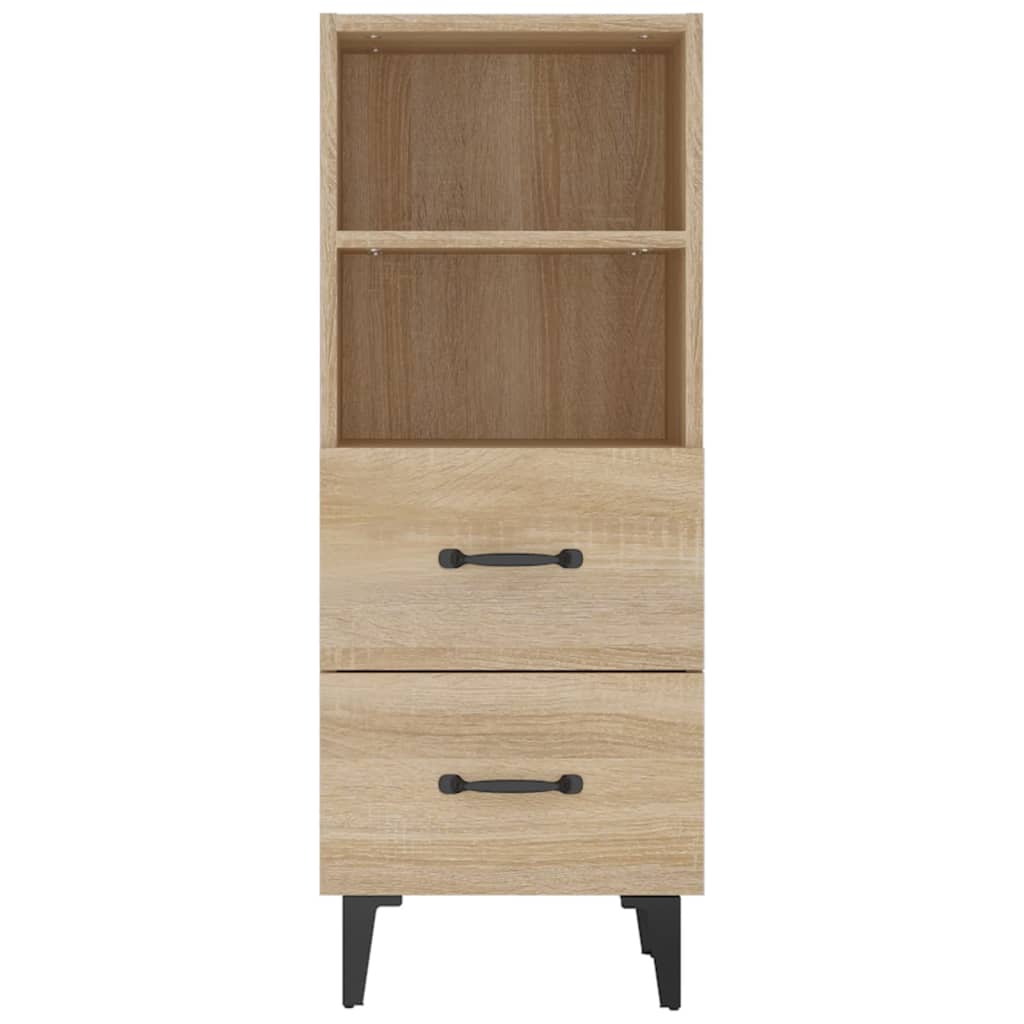 Sideboard Sonoma-Eiche 34,5x34x90 cm Holzwerkstoff